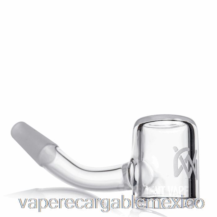 Vape Recargable Mj Arsenal 10mm Premium Quartz 45o Cubeta Banger Plata - Media Soldadura